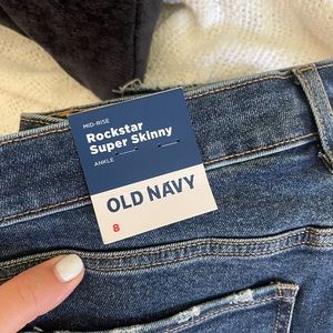 old navy rockstar super skinny jeans